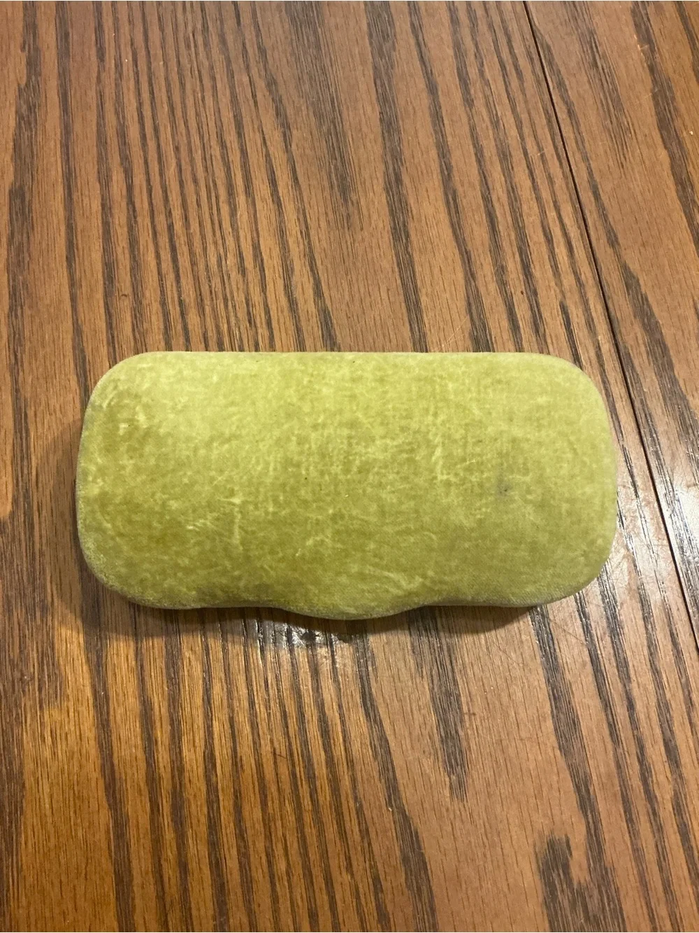 Gucci Velvet Sunglasses Eyeglasses Case Hard Shell Clamshell Yellow with Cloth